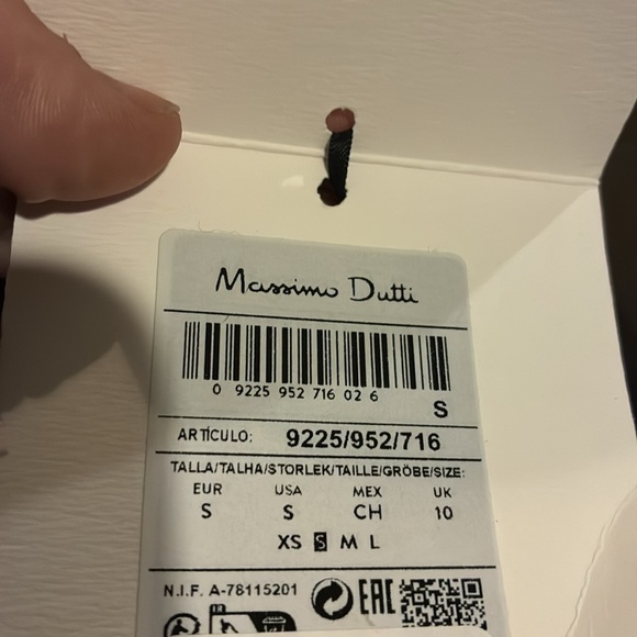 Massimo Dutti Brown Midi Dress - Picture 7 of 9